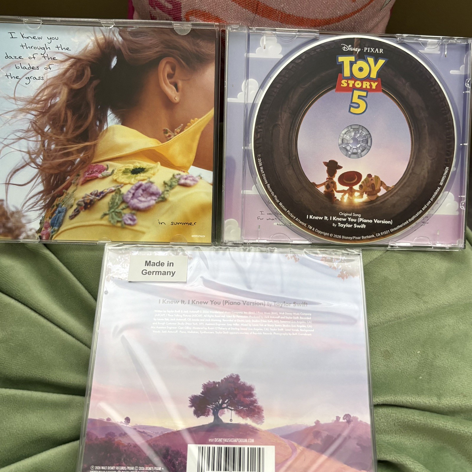 Taylor Swift Toy Story 5 Collector's Edition CD x 2. Sealed & in hand