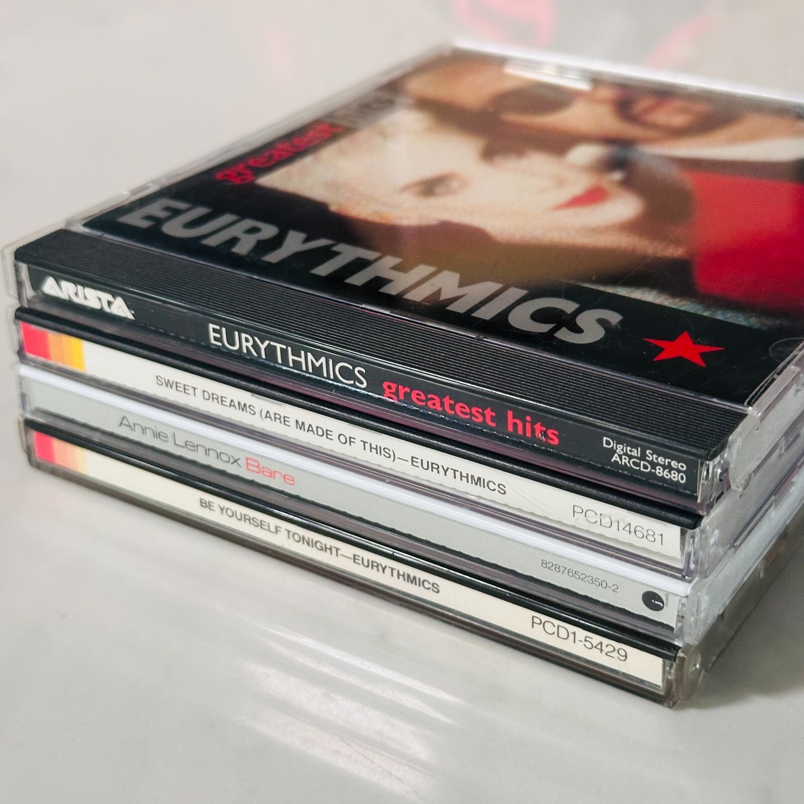 Eurythmics / Annie Lennox - Lot of 4 CDs - Two Lights - America Town - Greatest