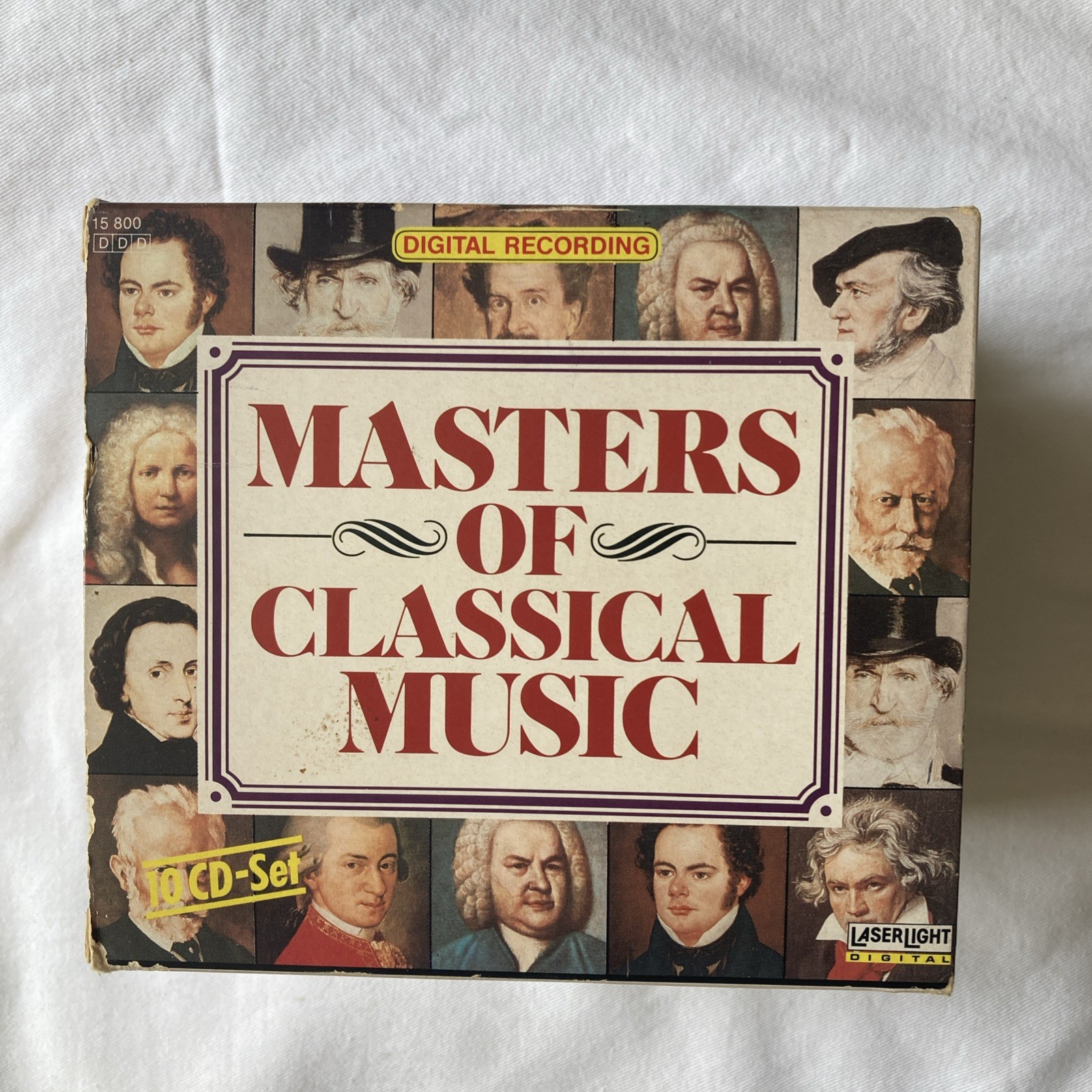 Masters of Classical Music 10 CD Set Complete Laserlight Digital- New /e