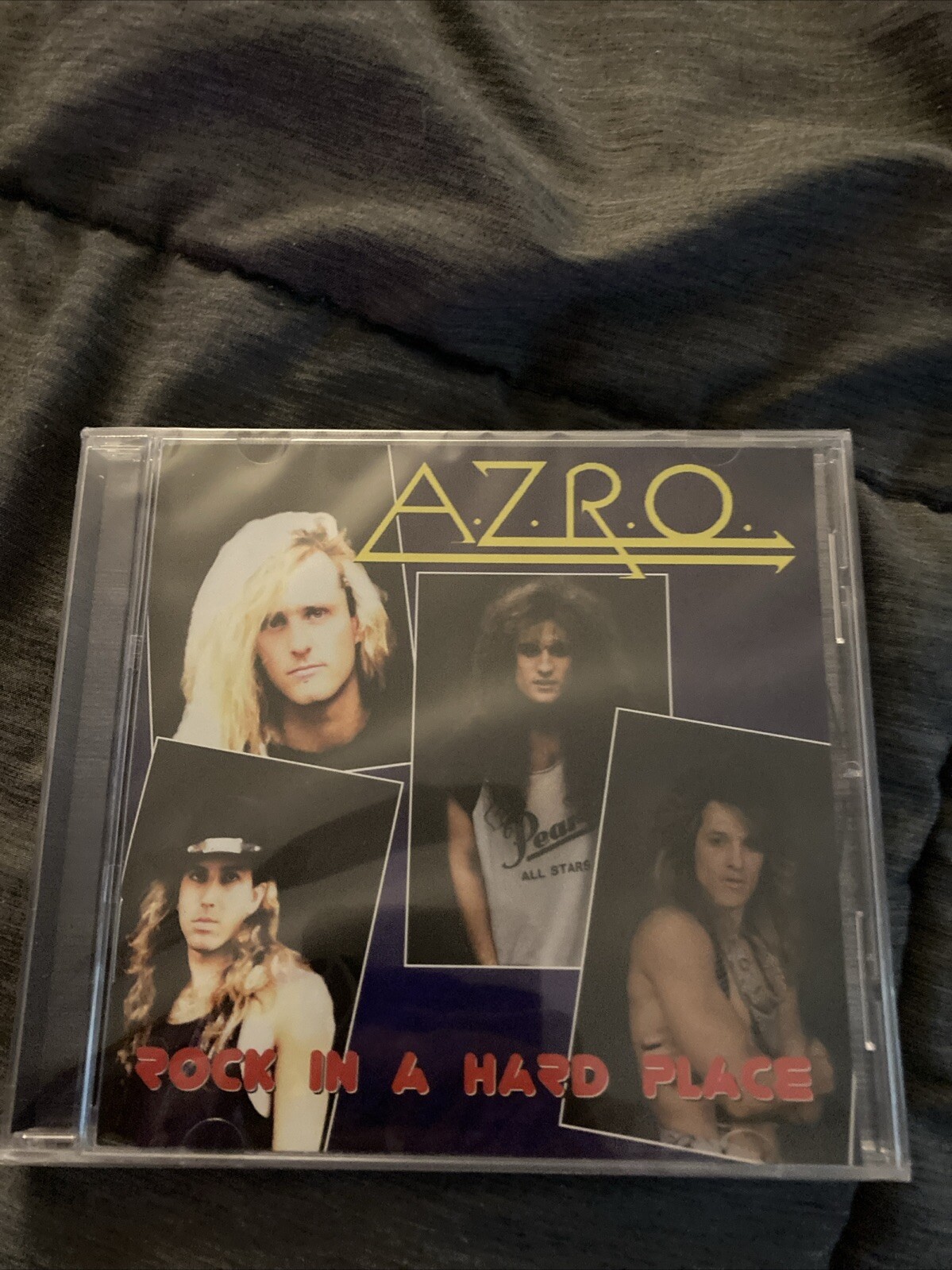Rock in a Hard Place by A.Z.R.O. (CD, 2022) AZRO Hard Rock Glam Metal Sealed CD