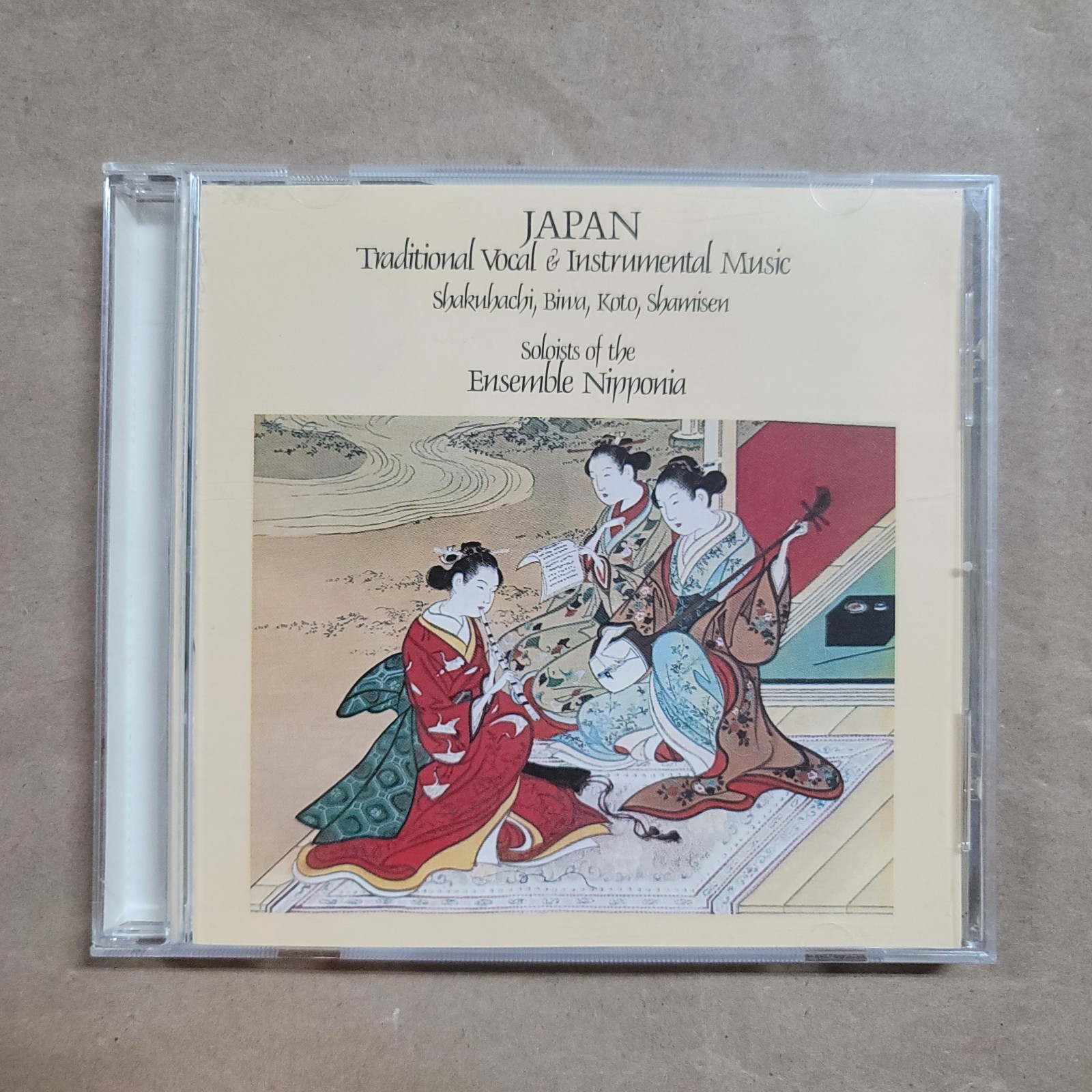 Japan: Traditional Vocal & Instrumental Music By Ensemble Nipponia (CD, 1976)