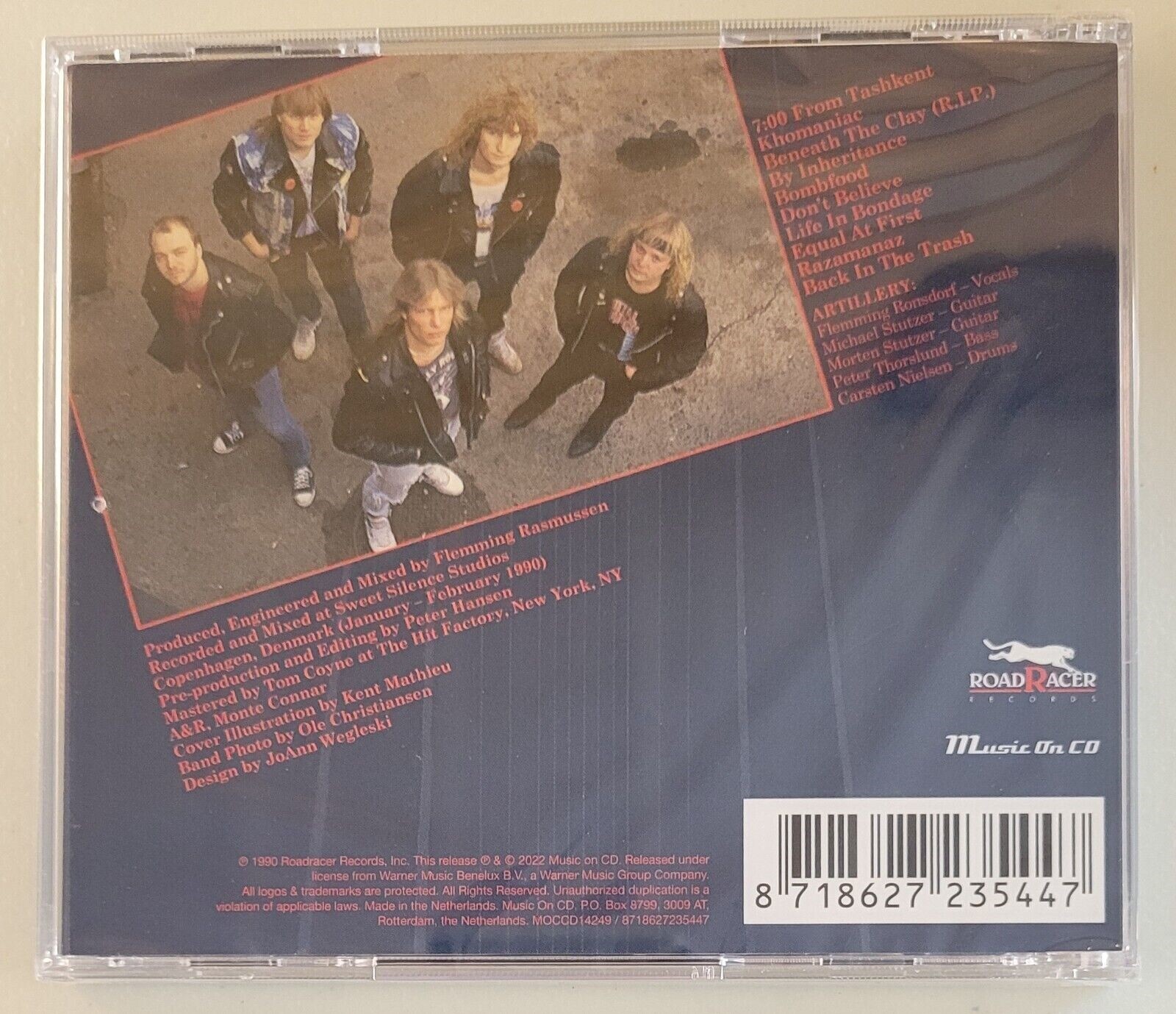 Artillery By Inheritance New CD Netherlands Thrash Metal Speed Metal
