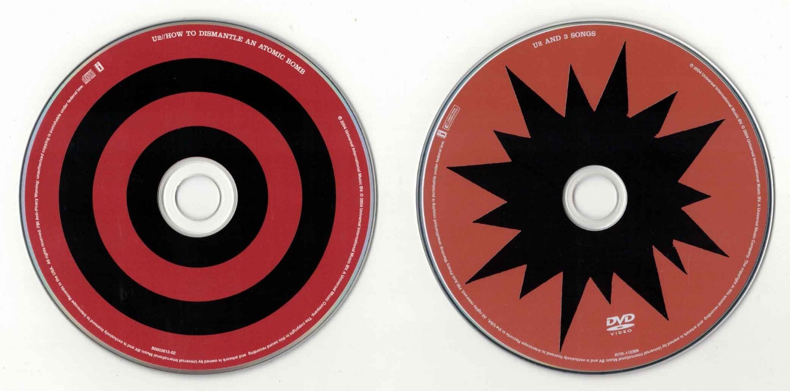 U2 Unforgettable Fire+Rattle Hum+Go Home+Leave Behind+Dismantle Bomb 7 DISC LOT!