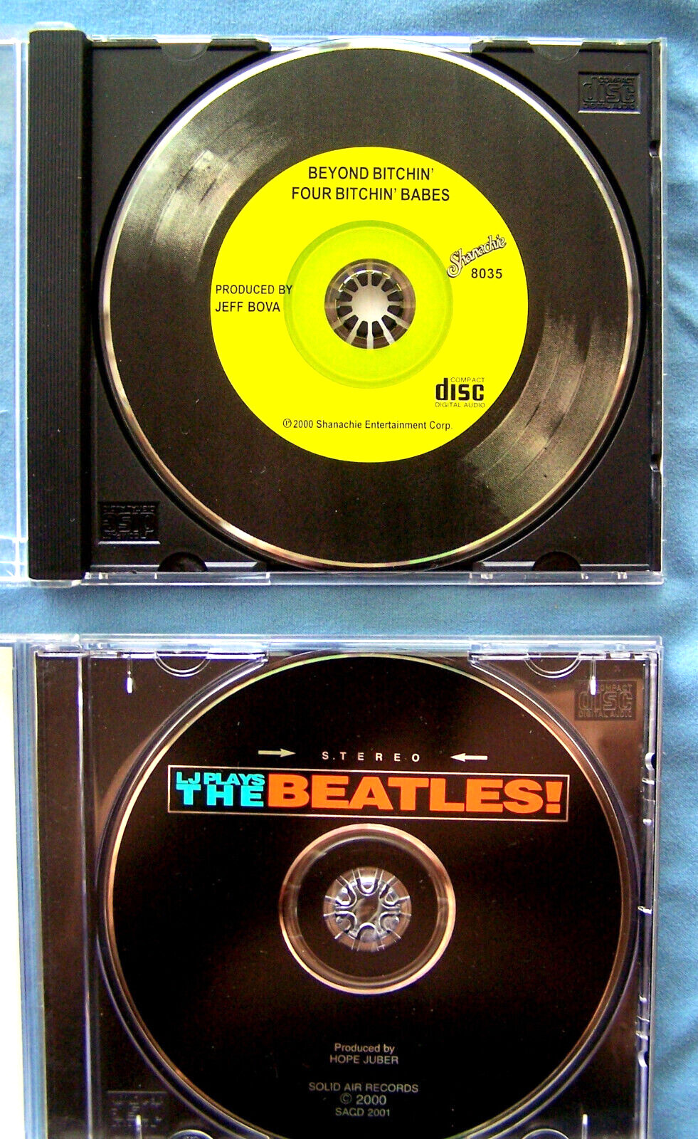 THE BABES BEYOND BITCHIN' & LJ PLAYS BEATLES CD - COVER PARODY "MEET THE BEATLES