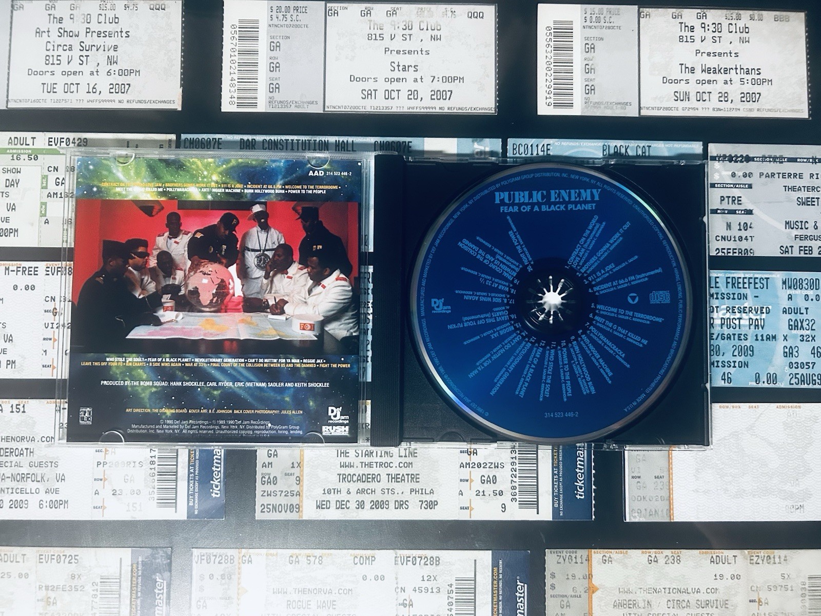 Public Enemy - Fear of a Black Planet CD 1990 Classic Hip Hop