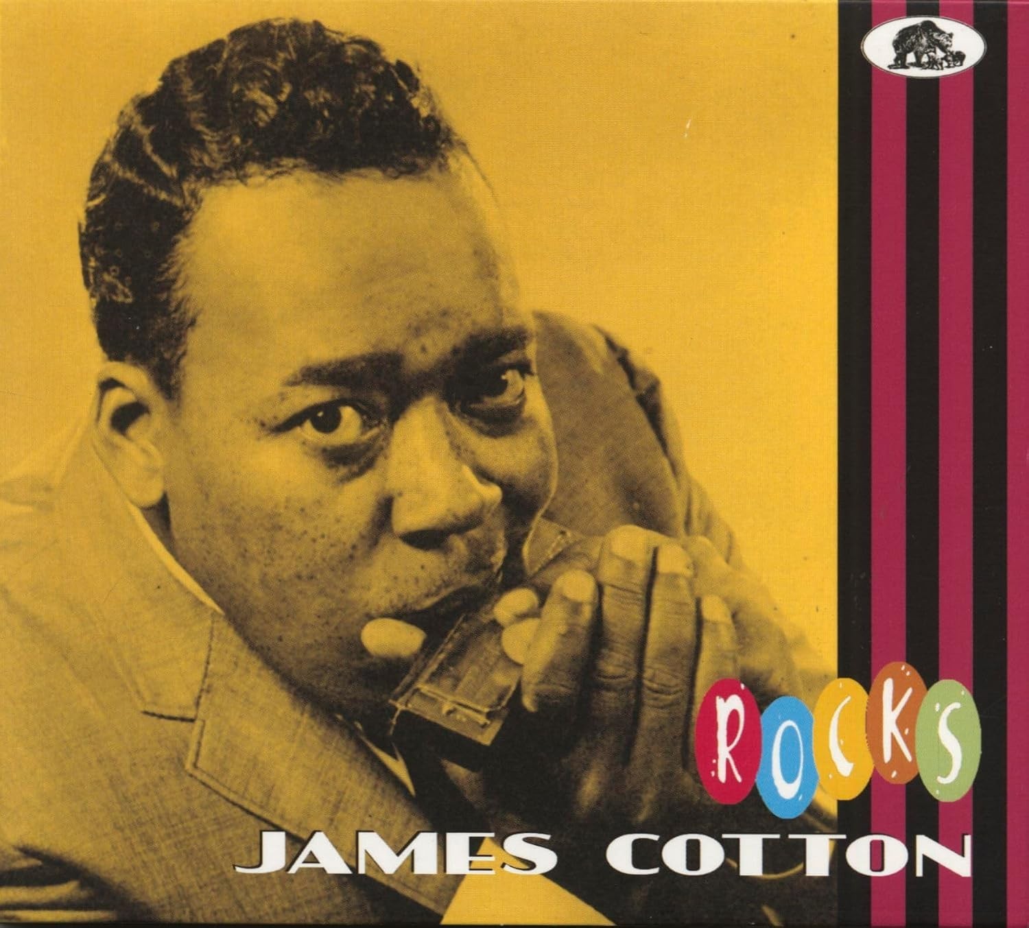 James Cotton "Rocks" 27 cuts on one CD; played once, Bear Family Records
