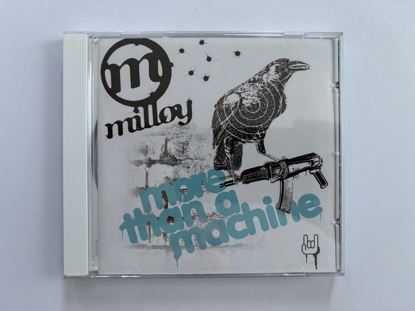 Milloy "More Than A Machine" CD 2005 Crackle! Records Leatherface Hooten 3 Car