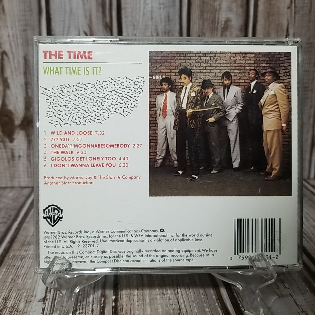 The Time: What Time Is It? (CD, 1982) Warner Bros Records 9 23701-2 Morris Day