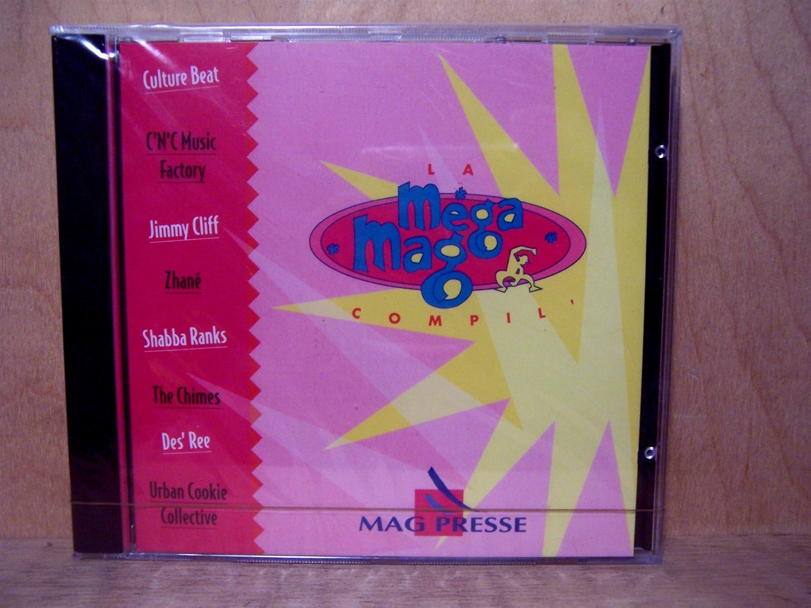 La MegaMag Compil' CD 1994 Sony France NEW Shabba Ranks Culture Beat + MORE