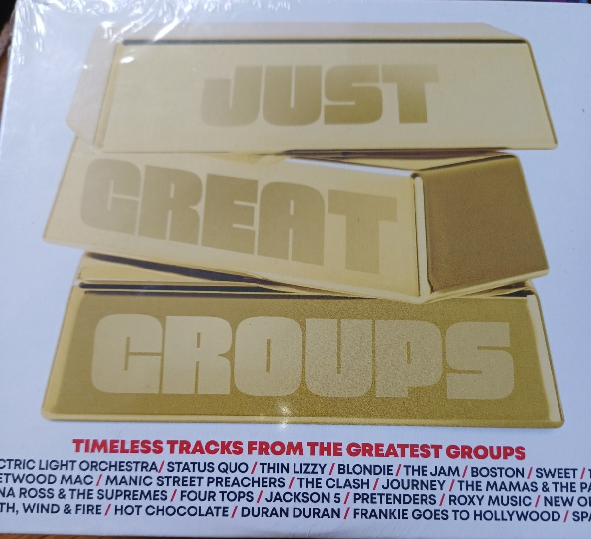 Various Artists : Just Great Groups CD 3 discs SEALED 3 discs Free UK Postage