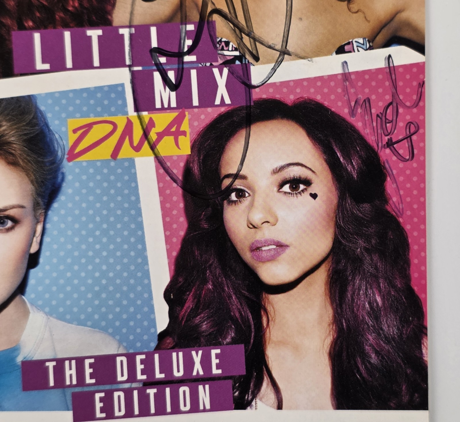 Little Mix DNA Deluxe Edition Signed x4 CD Jesy Nelson Perrie Edwards X Factor