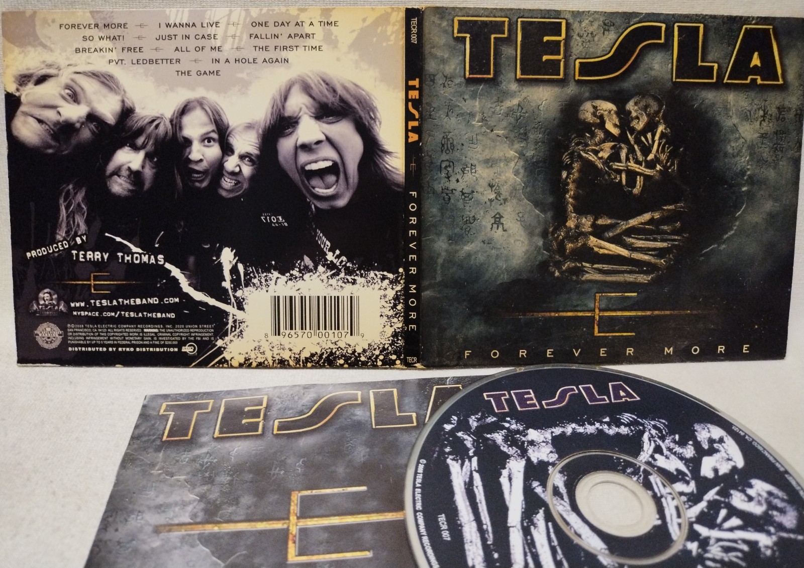 Tesla - Forever More (CD, Digipak, 2008 Ryko, CD45) Hard Rock , Glam Metal VG+