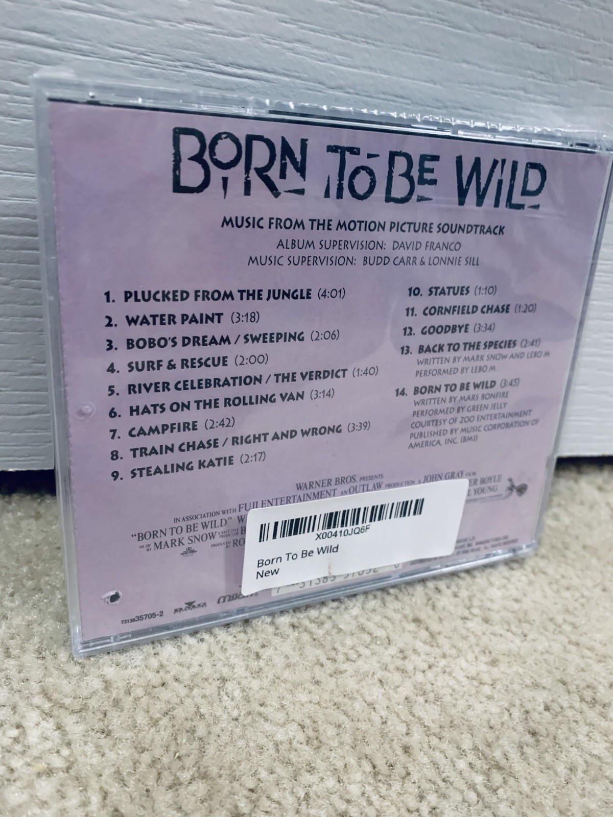 Mark Snow - Born To Be Wild: Music From The Motion Picture Soundtrack [New CD]