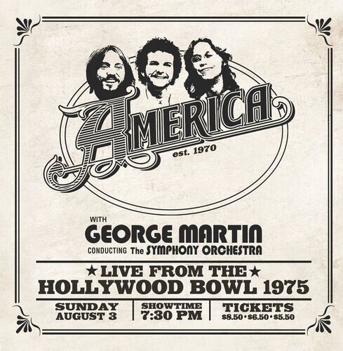 America - America: Live At The Hollywood Bowl 1975 [New CD] Rmst