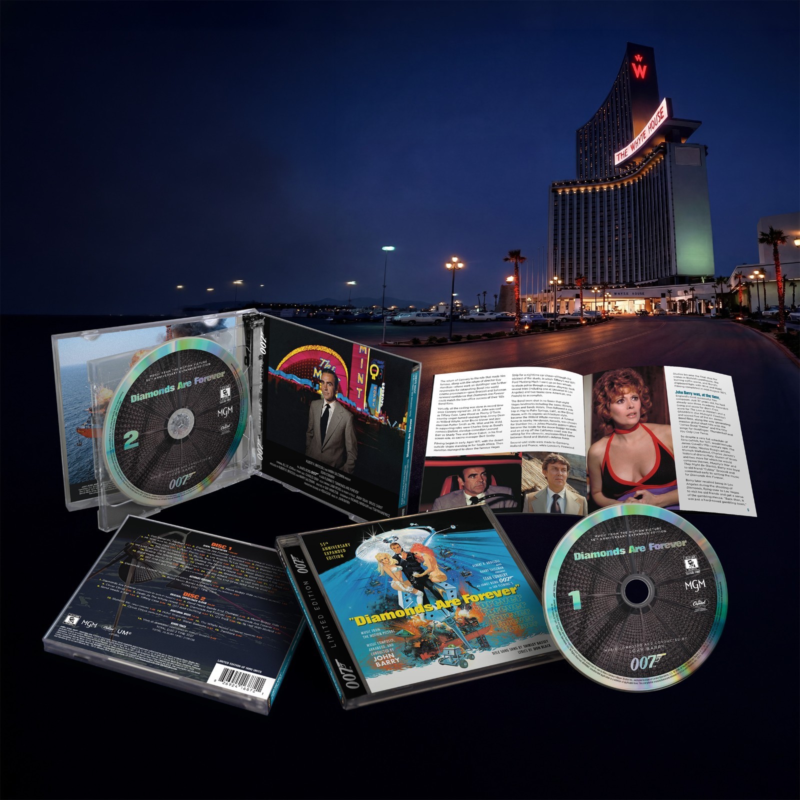 DIAMONDS ARE FOREVER 55TH ANNIVERSARY 2CD SET