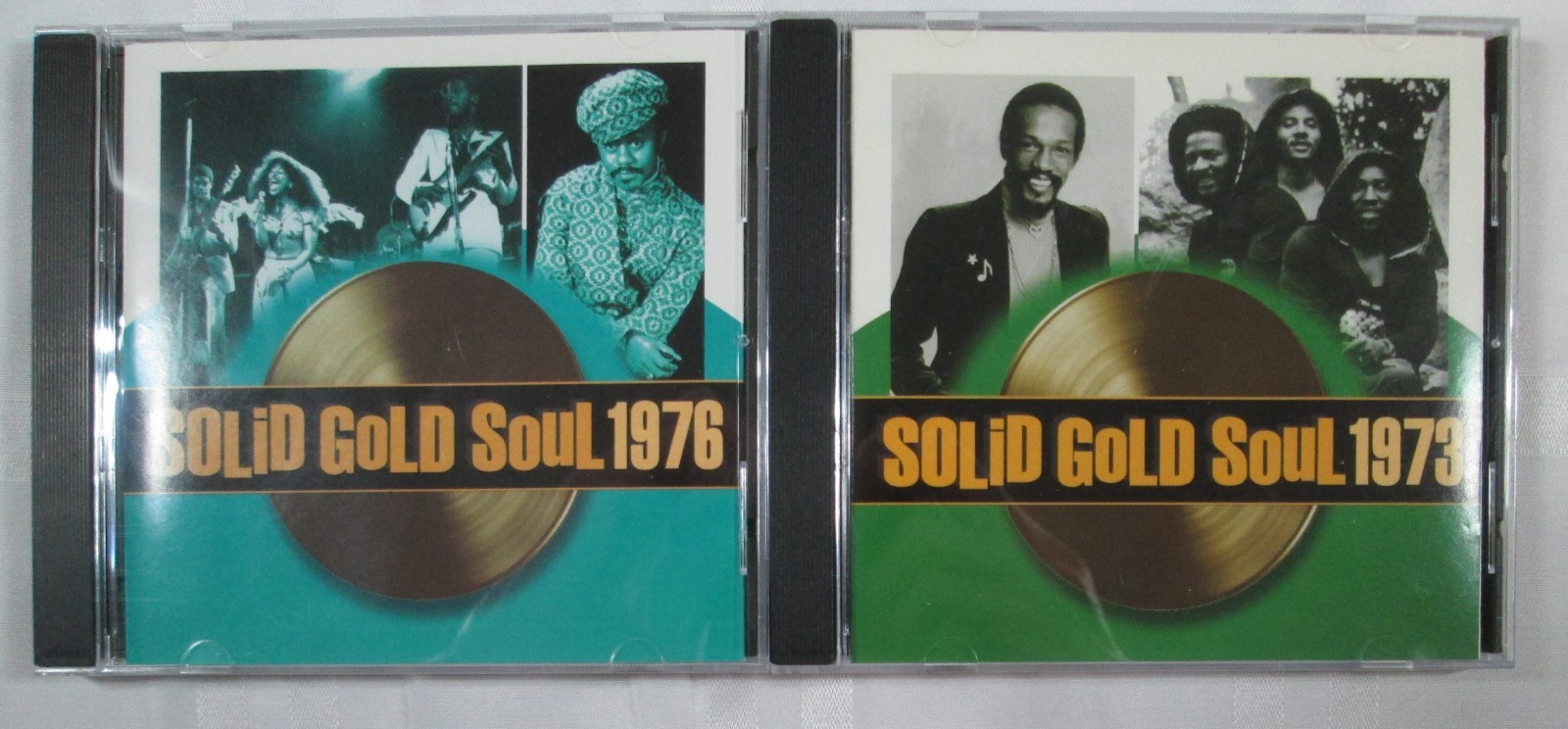 CD Lot Of 15 Solid Gold Soul Time-Life Compilations - Includes 1950s To 1970s