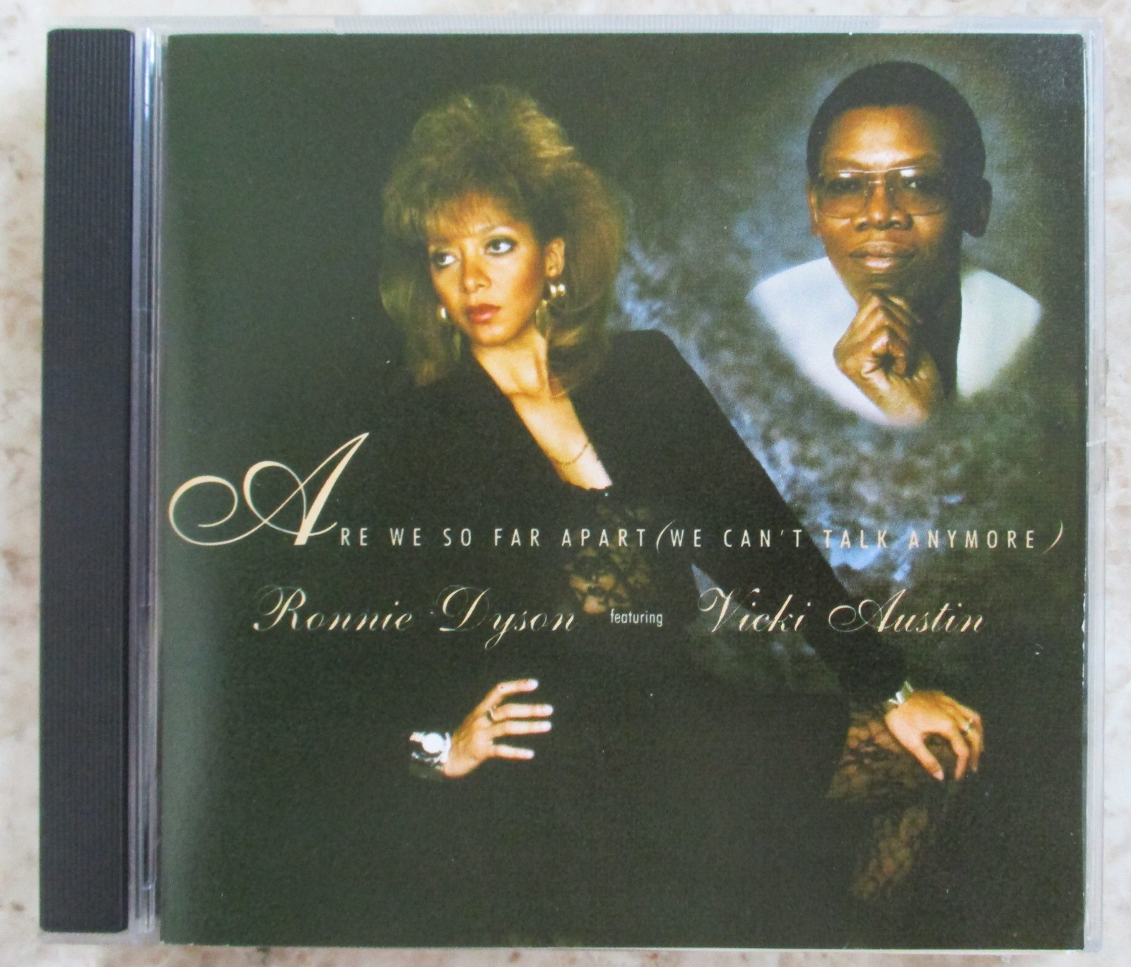 Ronnie Dyson & Vicki Austin - U.S CD Single - Are We So Far Apart - 1991 - VG+