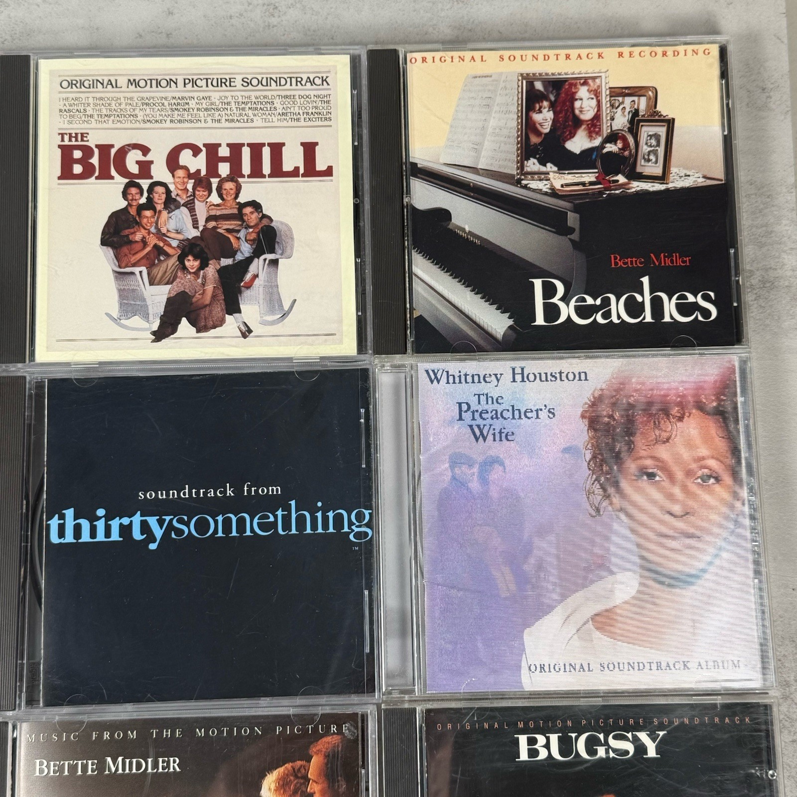 Movie Soundtracks: 17 CD LOT with Jewel Cases Romance Adventure