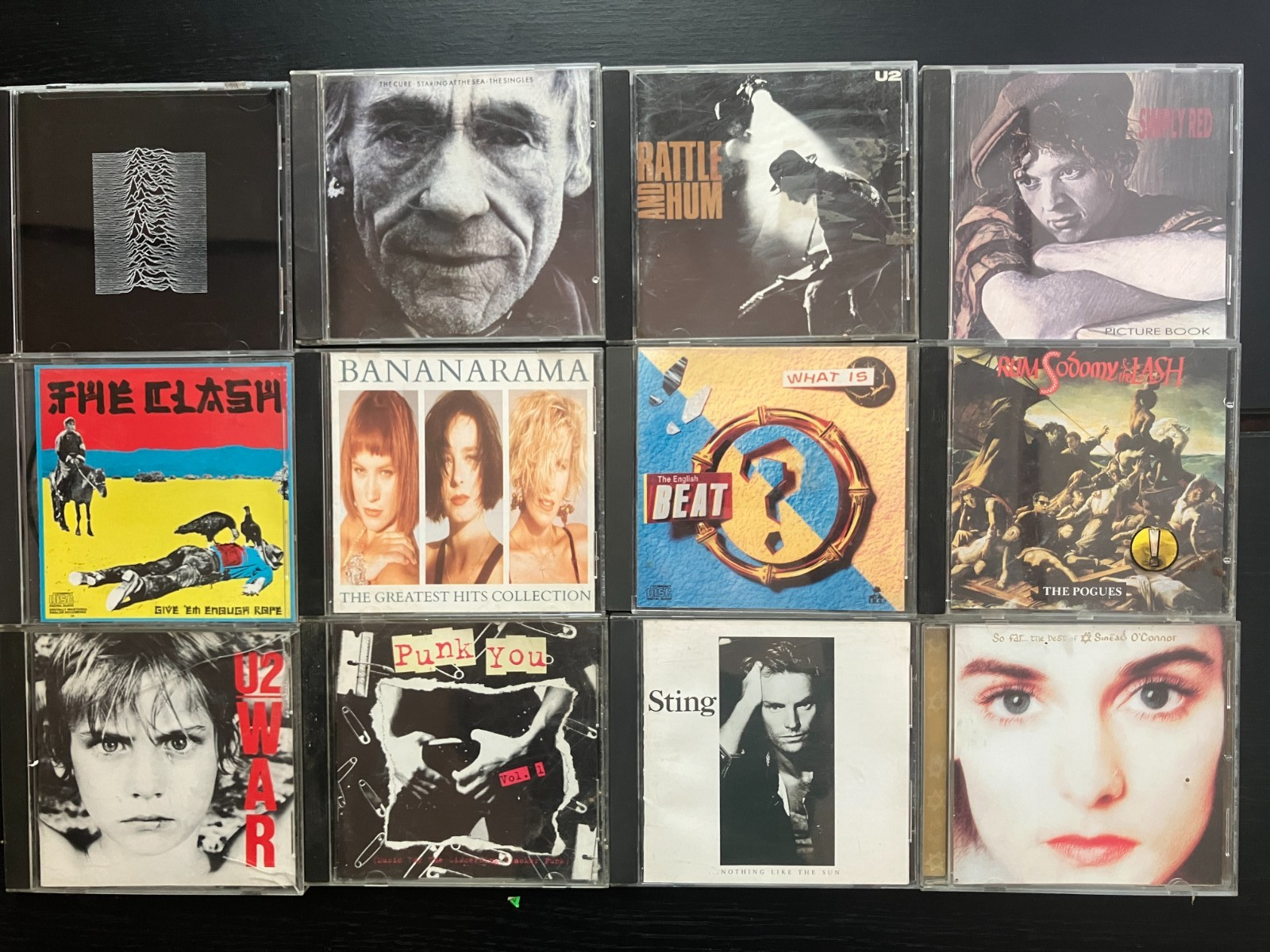 British 1980s Punk New Wave Eclectic Lot of 12 CDs The Pogues, Joy Division
