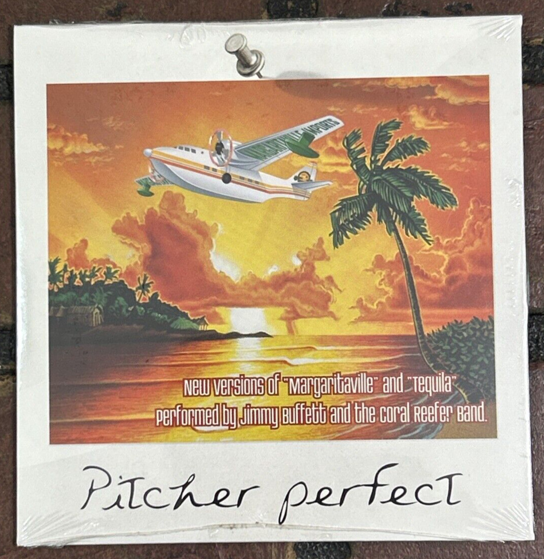 Jimmy Buffett CD Pitcher Perfect Promo New Sealed Margaritaville Tequila
