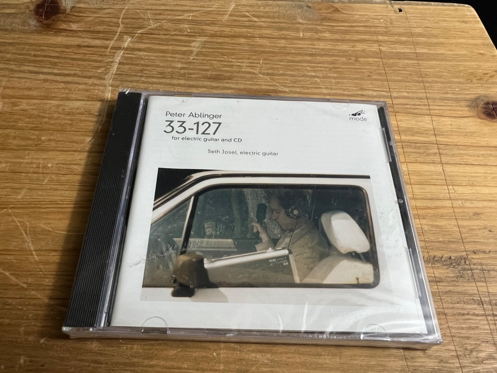 33-127 for Electric Guitar&CD by Ablinger/Berio/Bryars CD SEALED NEW SETH JOSEL