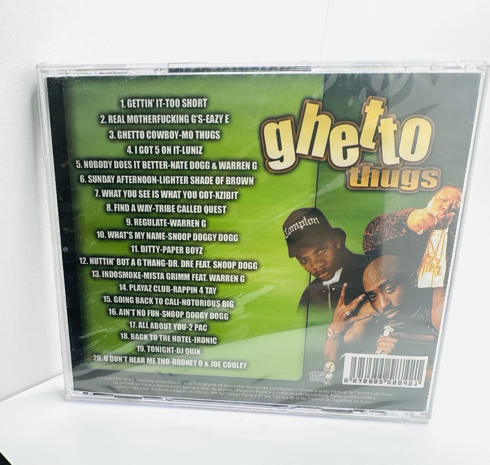 Ghetto Thugs Various Artists No Limit Records Rap Hip Hop CD BRAND NEW SEALED