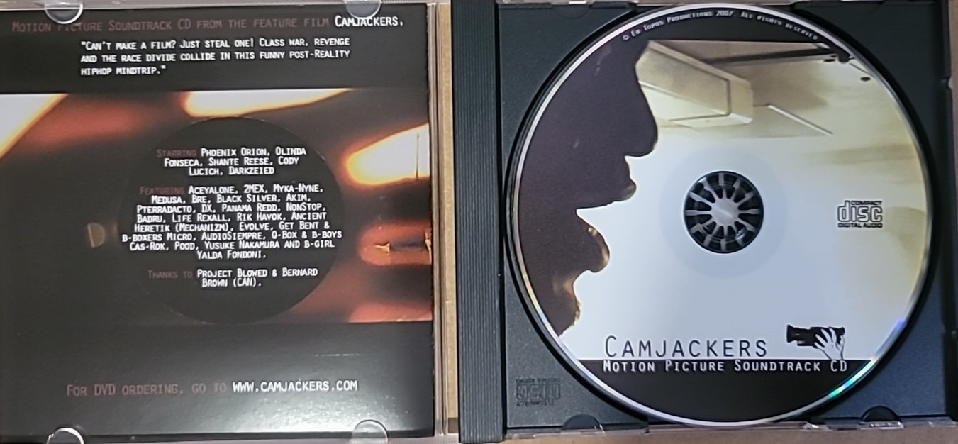Camjackers Motion Picture Soundtrack /CD VG+ /Rare Hip Hop /2Mex, Phoenix Orion+