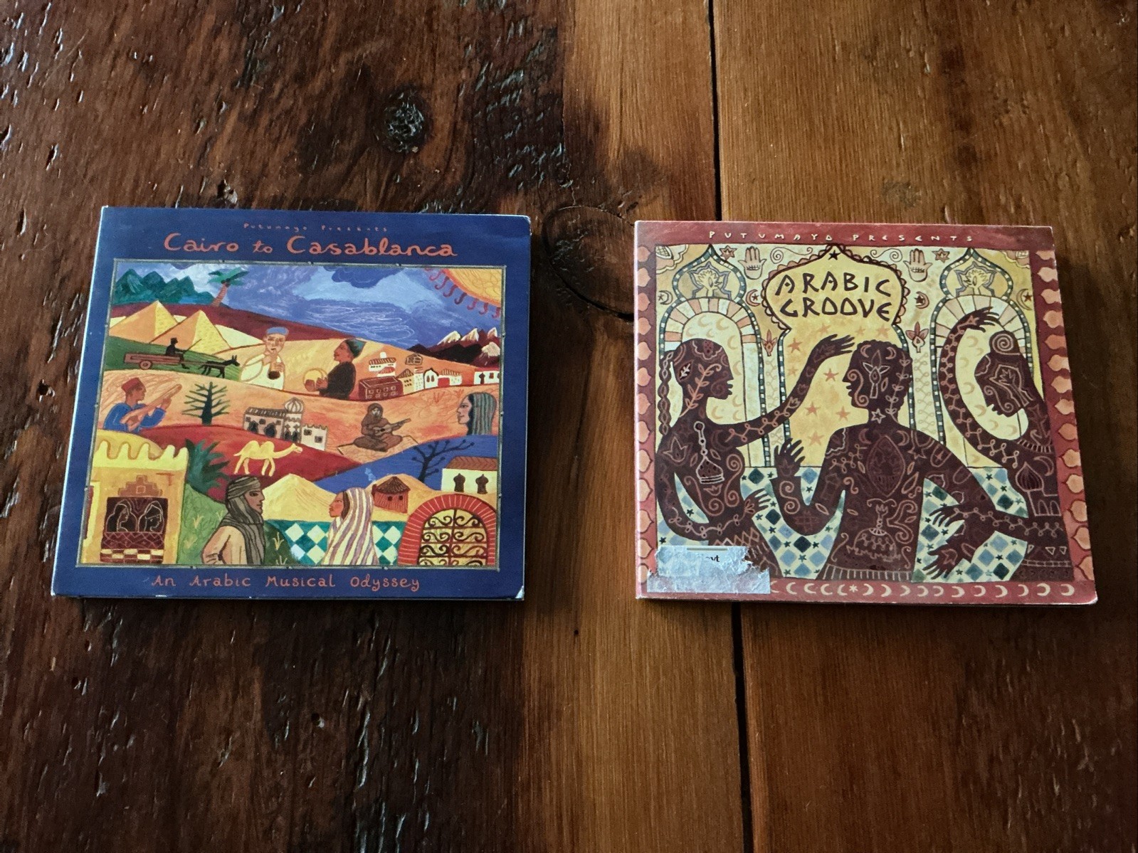 Putumayo Cairo to Casablanca CD World Arabic + Arabic Groove CD Lot Of 2