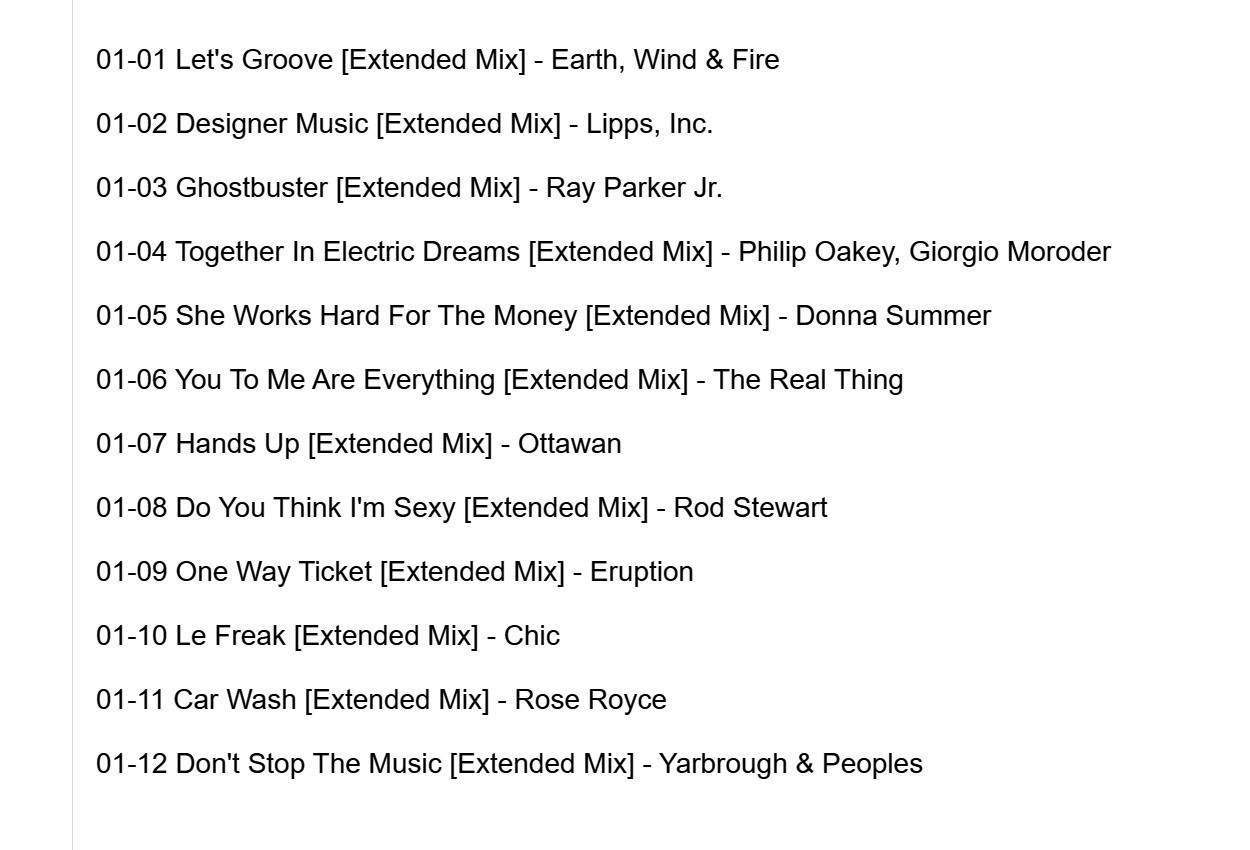 Extended Remix 80's Attack Vol.2 2CD Original Artist 80's Disco Dance Hits Mint
