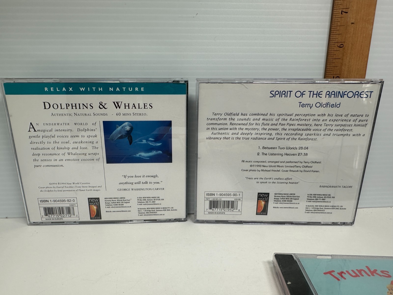 Lot of 9 CDs Natural Sounds Relax Handwriting without tears Homeschool Classroom