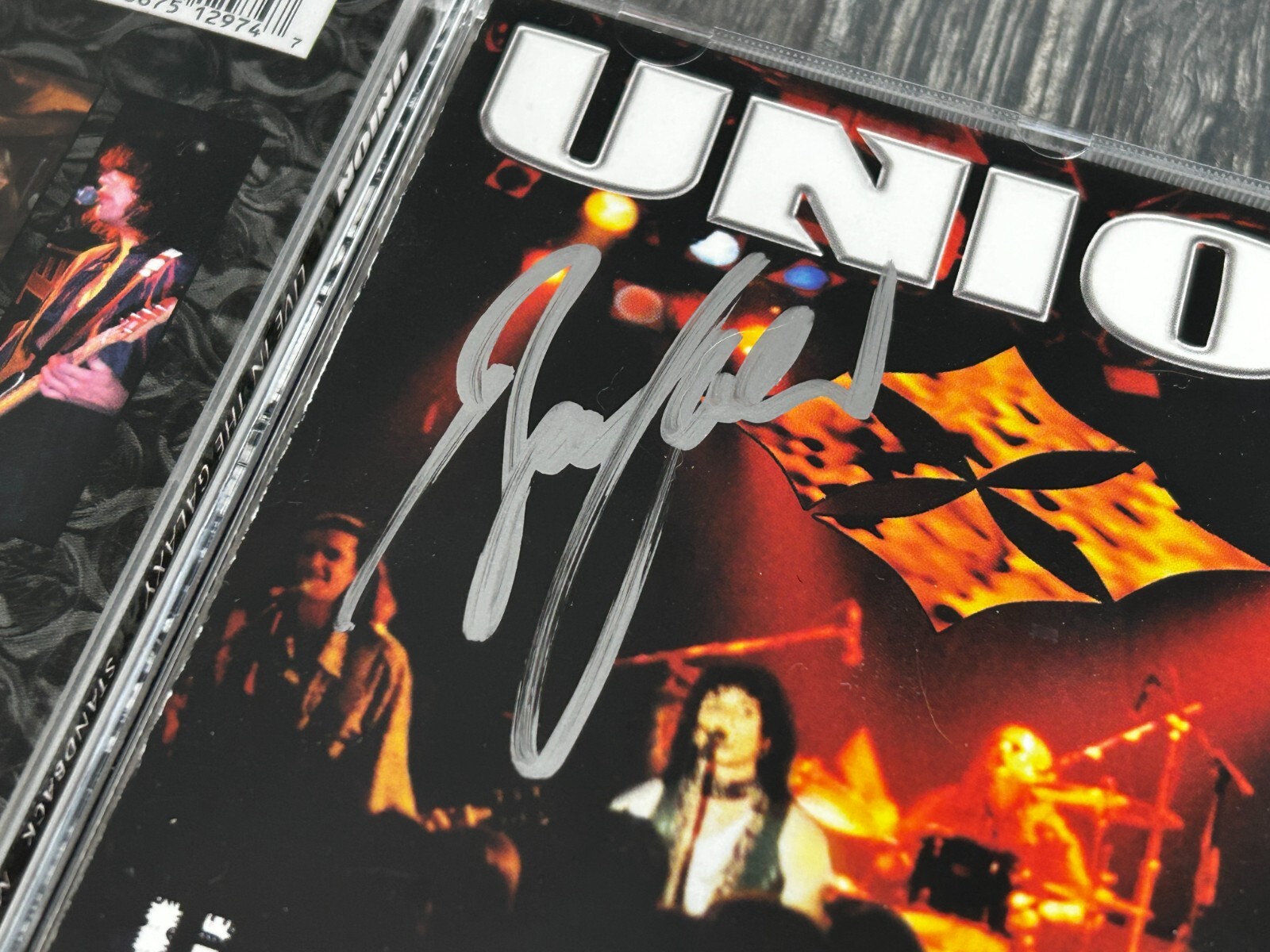 Kiss CD BRUCE KULICK Union Live In The Galaxy SIGNED AUTOGRAPH 1999 John Corabi