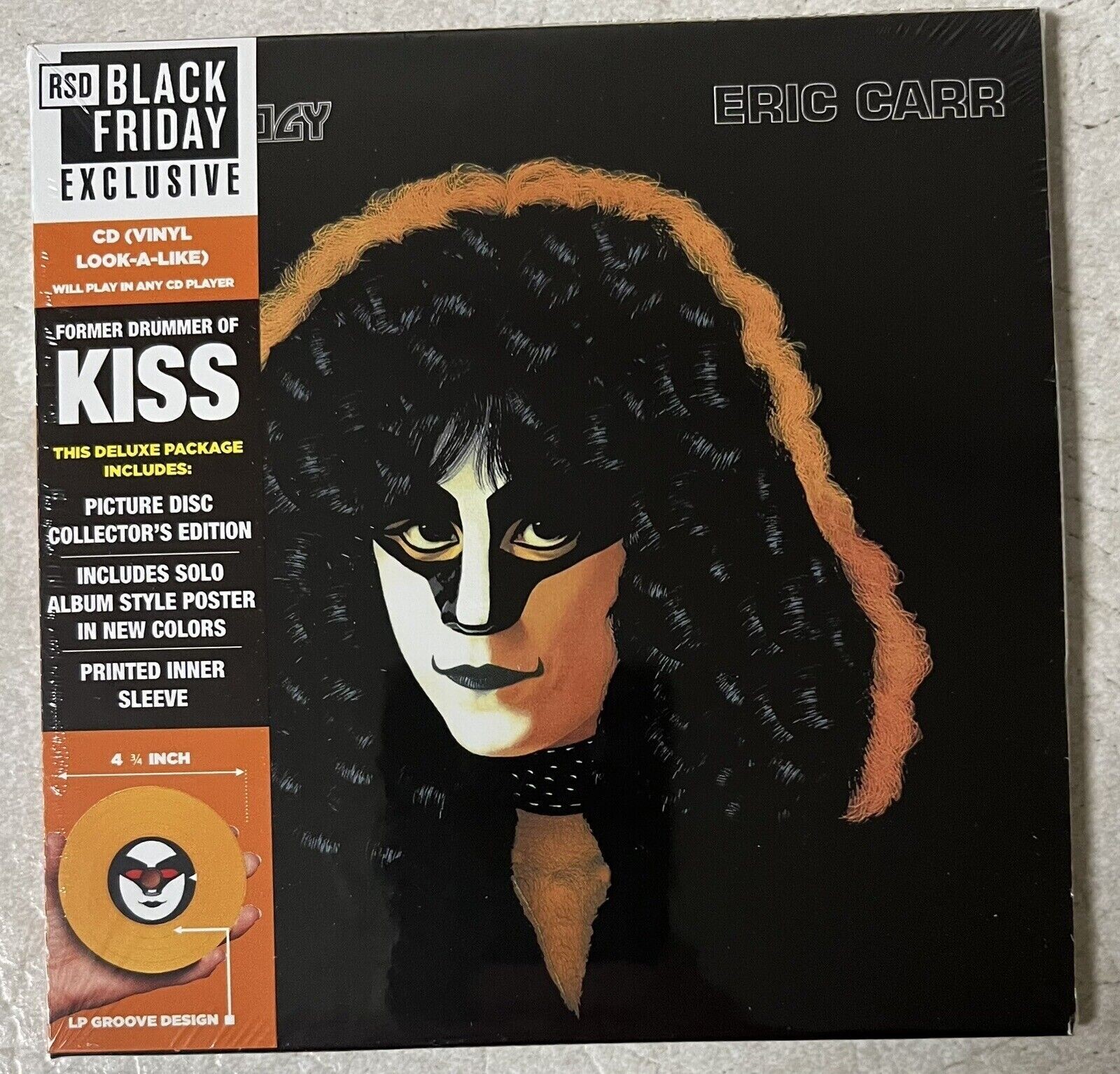 ERIC CARR (KISS) ROCKOLOGY CD RSD 2023 BLACK FRIDAY RECORD STORE DAY EXCLUSIVE