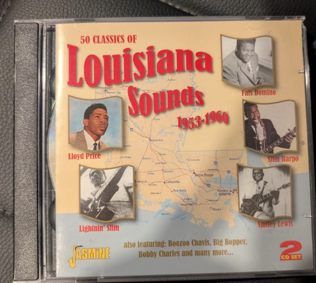 VARIOUS - 50 CLASSICS OF LOUISIANA SOUNDS 53-60 CD BRAND NEW!!