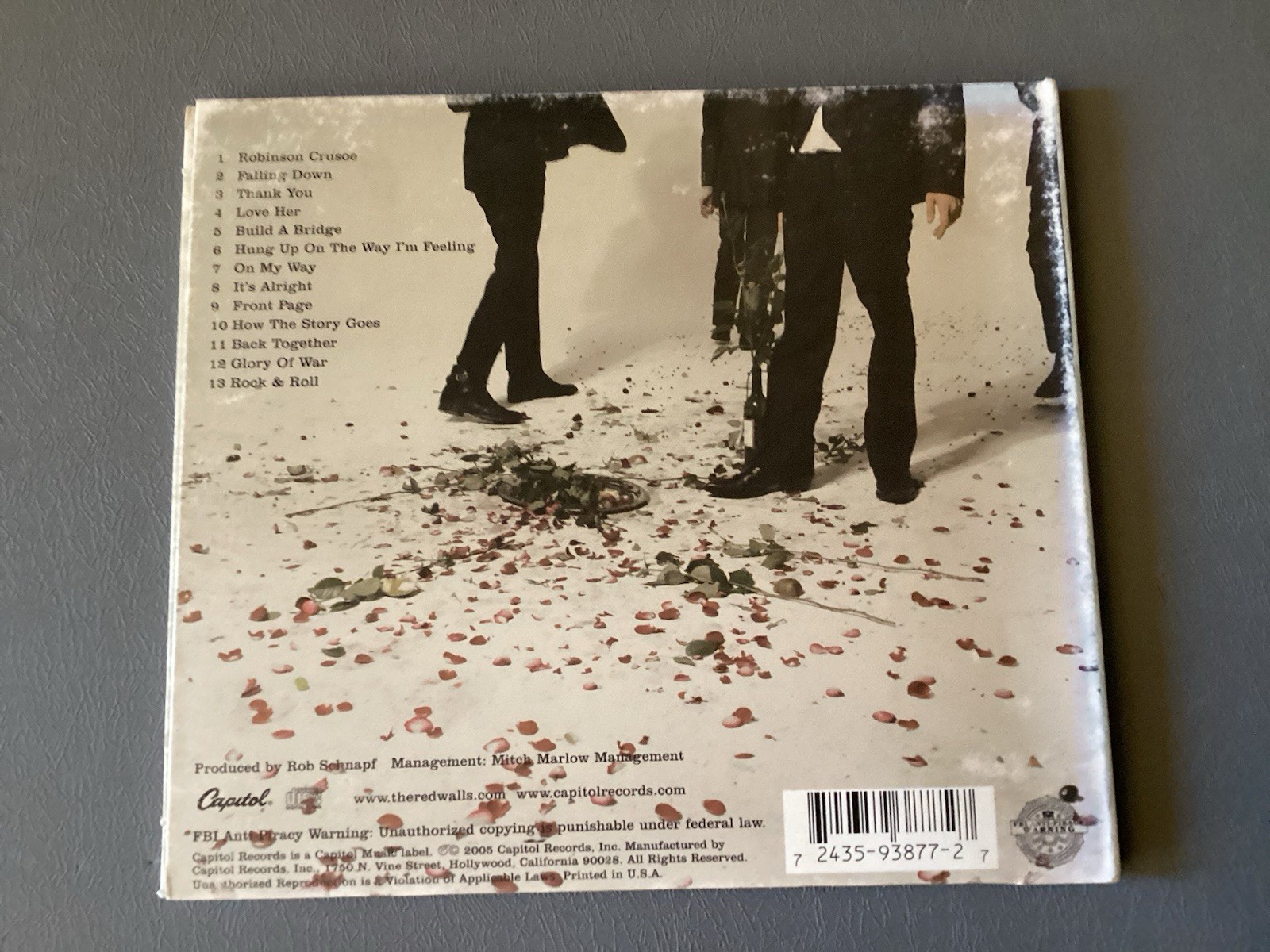 The Redwalls De Nova CD - Digisleeve w/Booklet- 2005 Capitol - EX