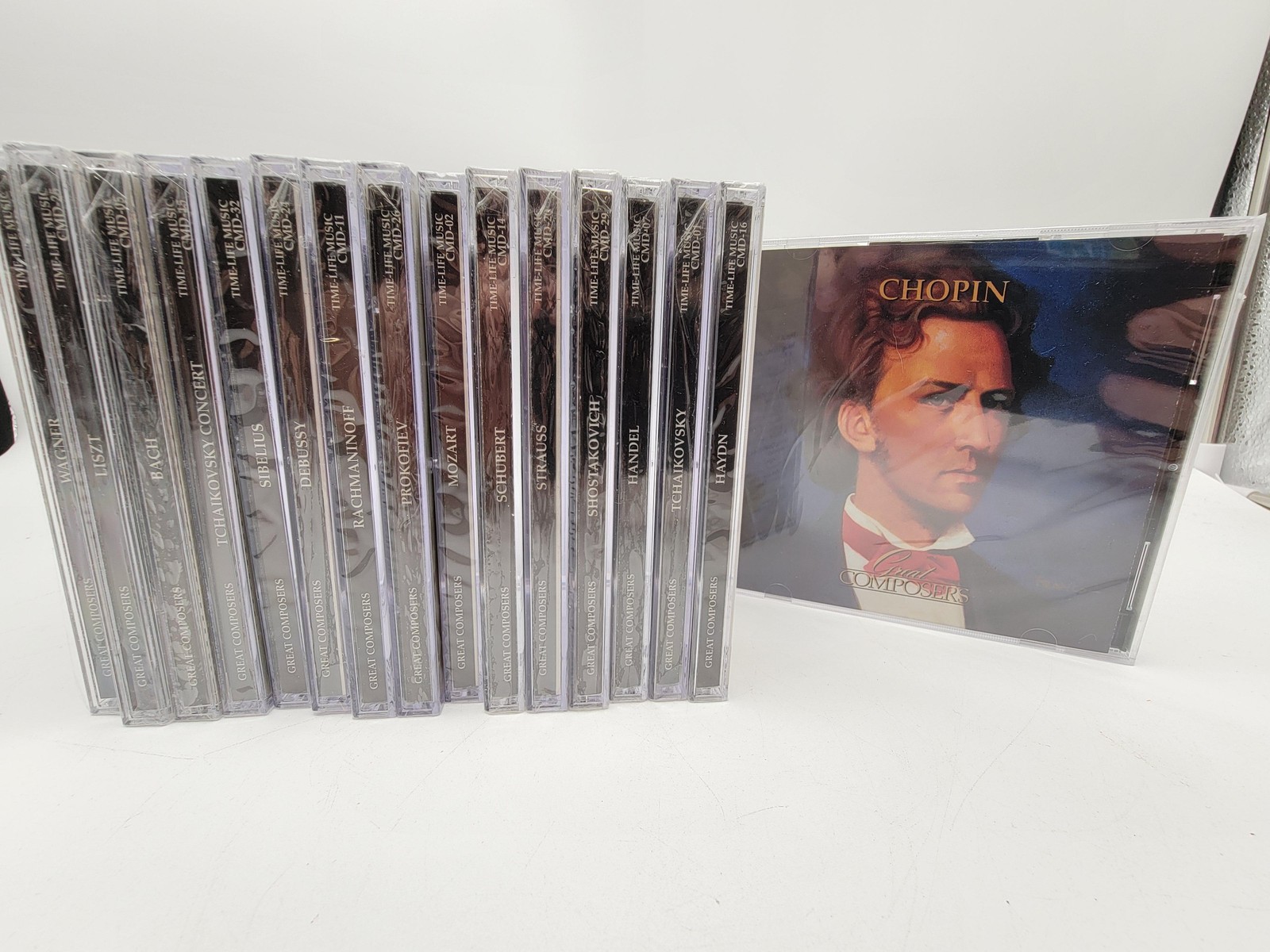 Time Life 16CD Great Composers Bach Mozart Classical Sealed Multicolor Set Lot