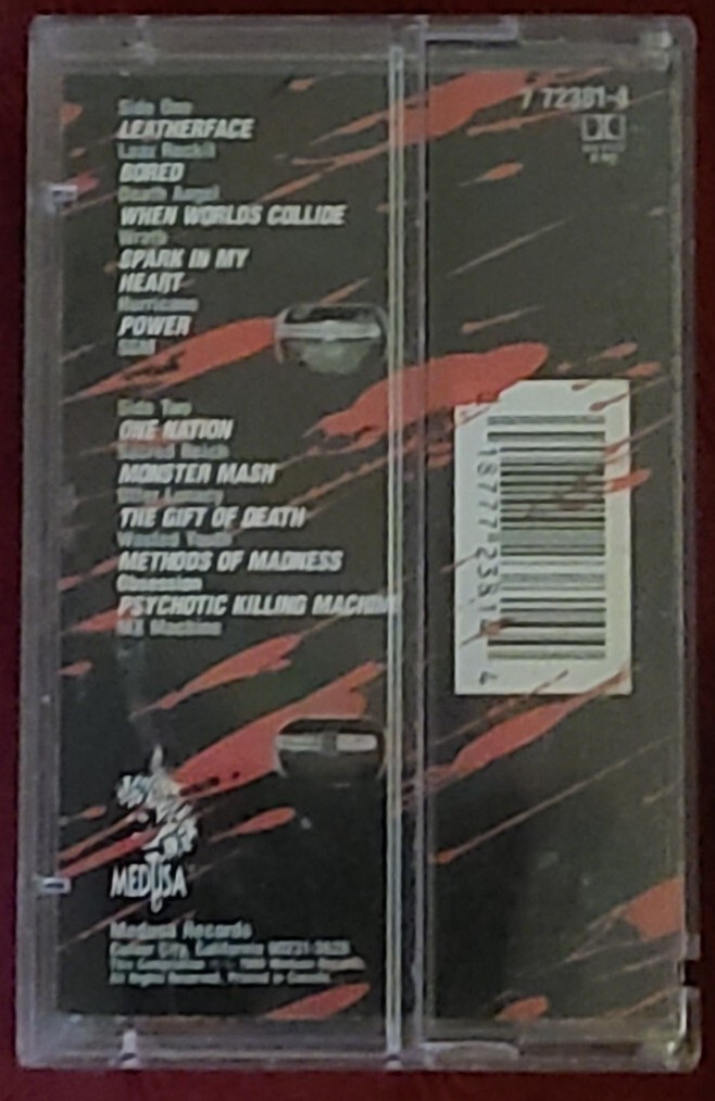 Leatherface: Texas Chainsaw Massacre 3 by Original Soundtrack Cassette USED VG