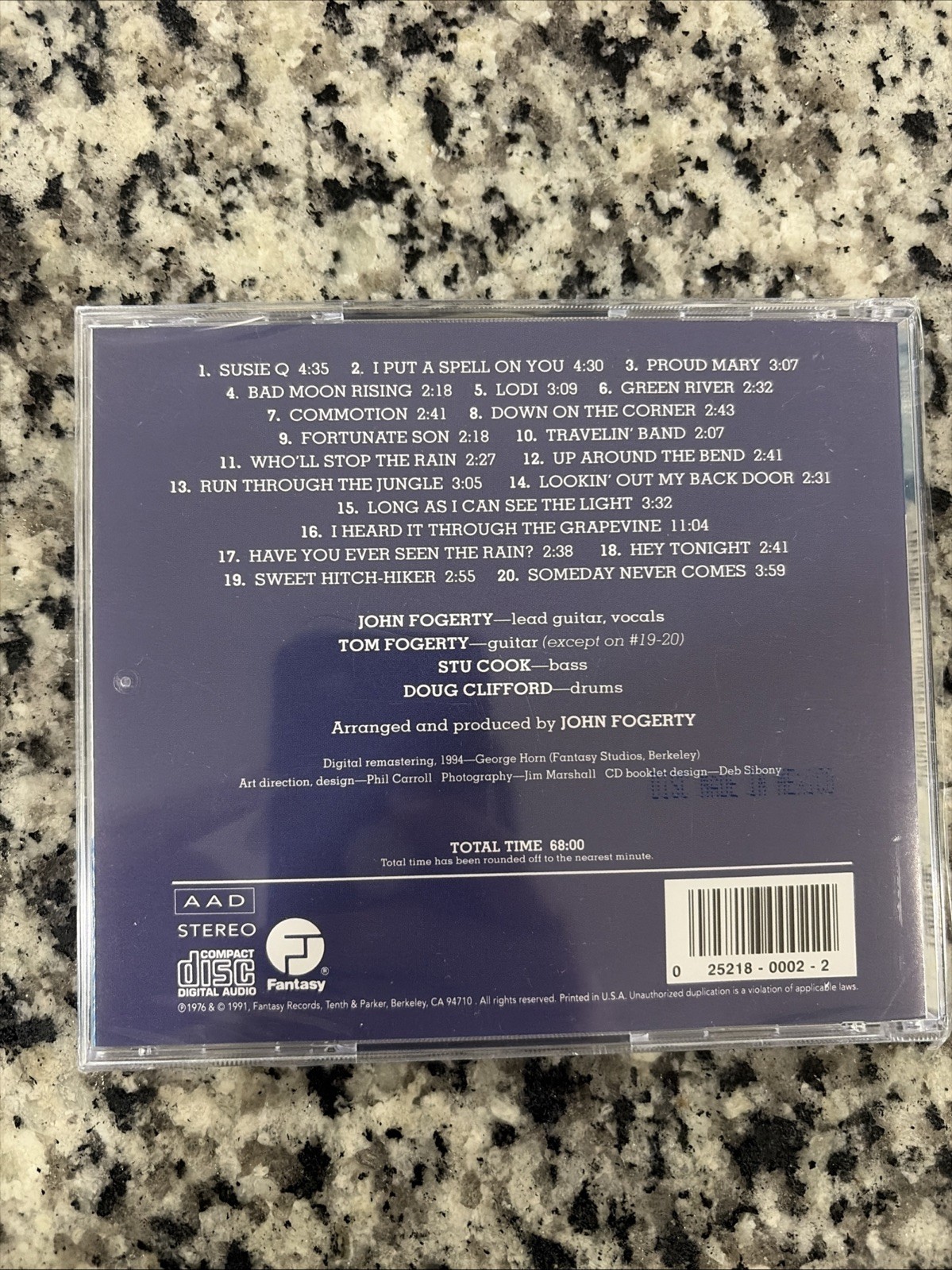 Chronicle - CCR (Creedence Clearwater Revival) 40th Anniversary - CD, 1991 *case