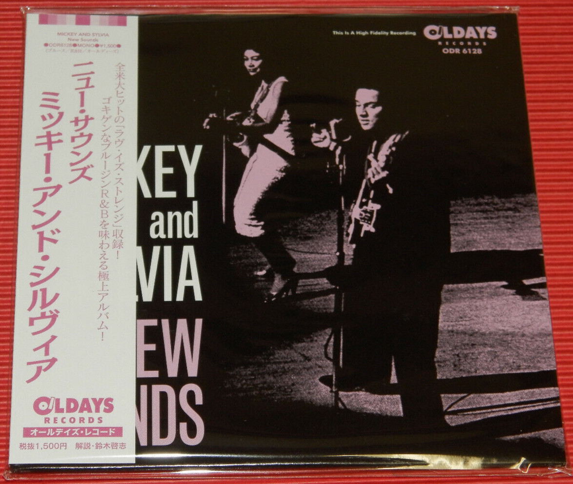 MICKEY AND SYLVIA New Sounds with Bonus Tracks JP MINI LP CD