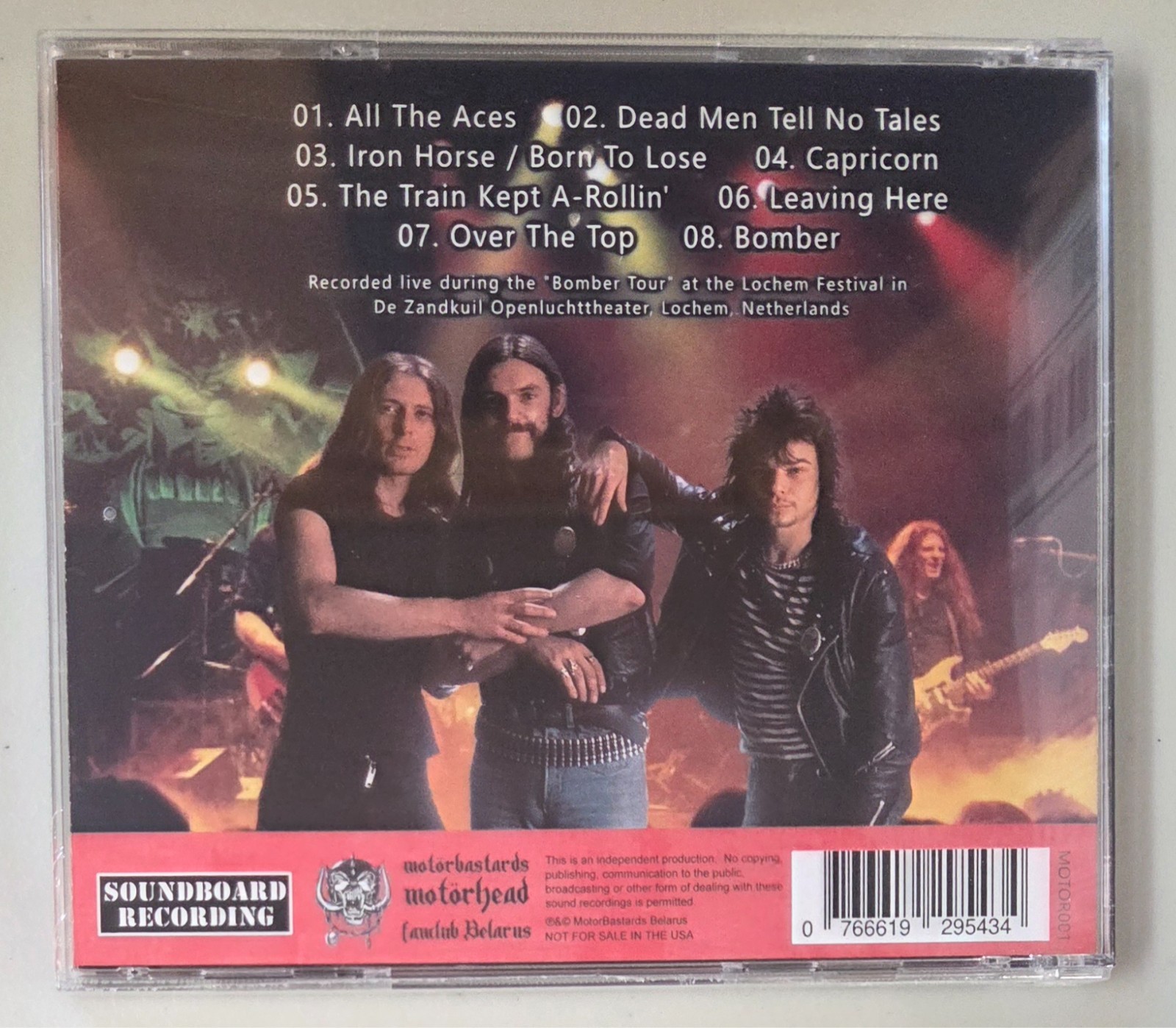 Motorhead Motörhead A Bomber Over Lochem New CD Heavy Metal Hard Rock Lemmy