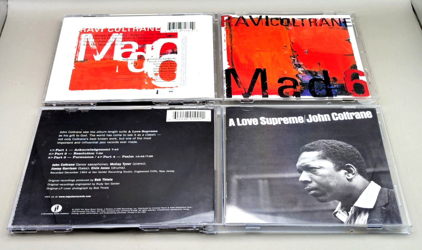 Jazz CD Lot John Coltrane Erroll Garner Charlie Christian Bunk & Louis Flanagan