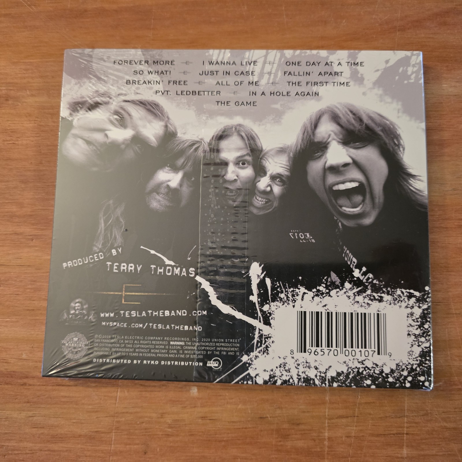 Tesla Forever More CD New Sealed Hard Rock Album 2008 Terry Thomas Produced