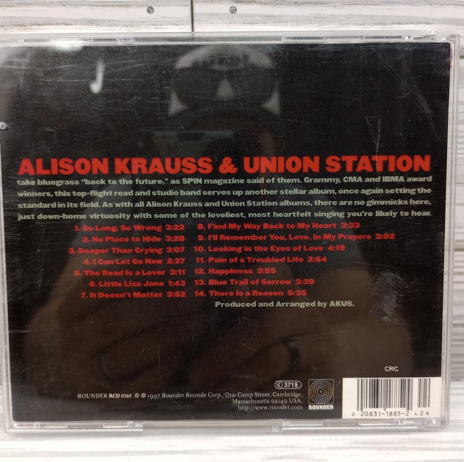 Alison Krauss & Union Station - So Long So Wrong (CD 1997)
