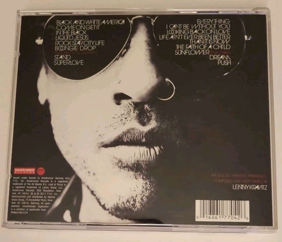 LENNY KRAVITZ - Black & White America CD