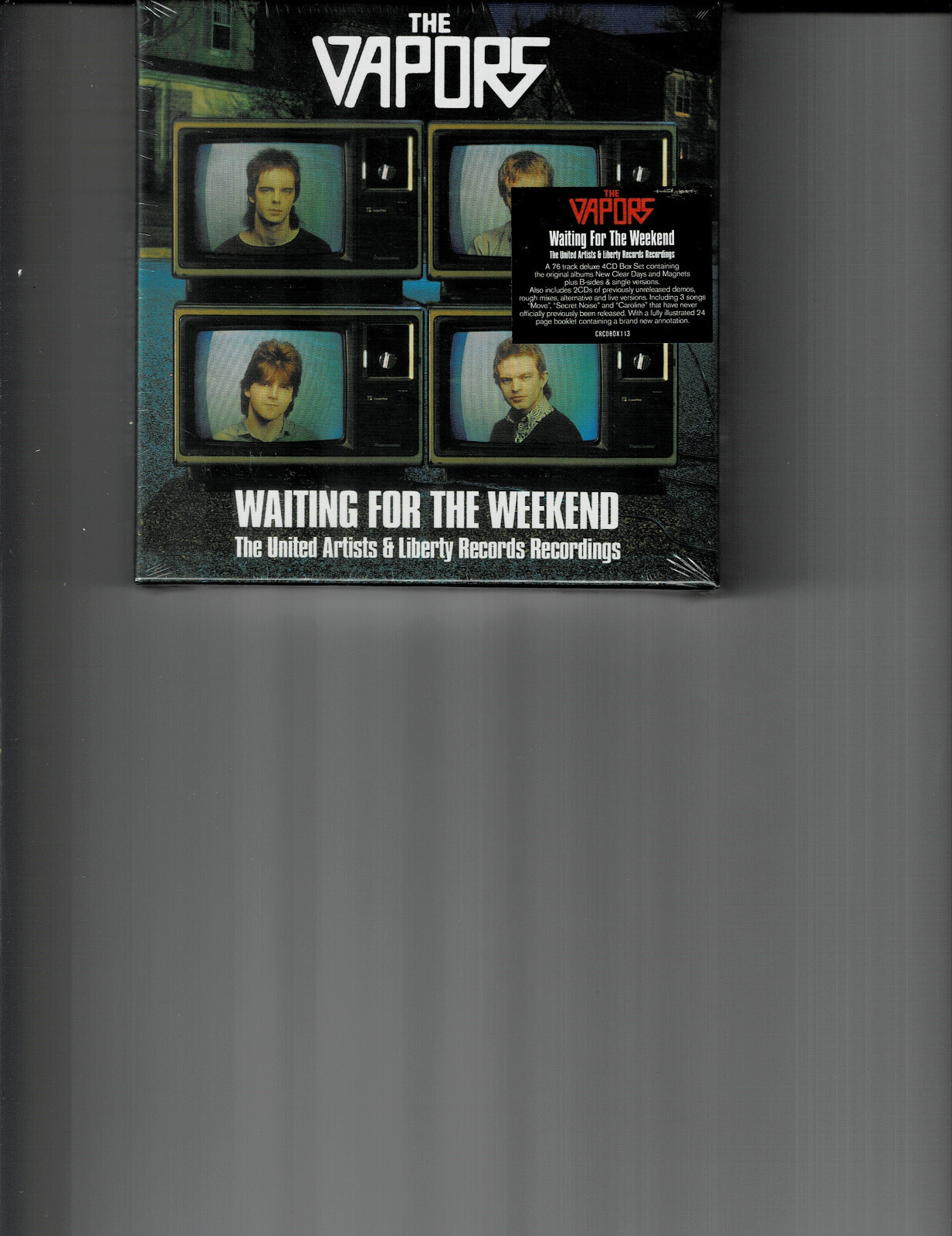 VAPORS - WAITING FOR THE WEEKEND: U/A & LIBERTY (4CD 2021) NEW *76 TRACKS*