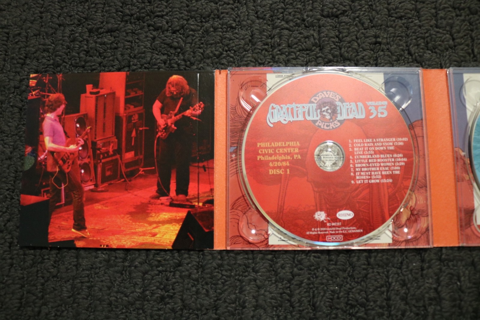 Grateful Dead Dave's Picks Vol. 35 CD Limited Edition Live Philadelphia 4/20/84