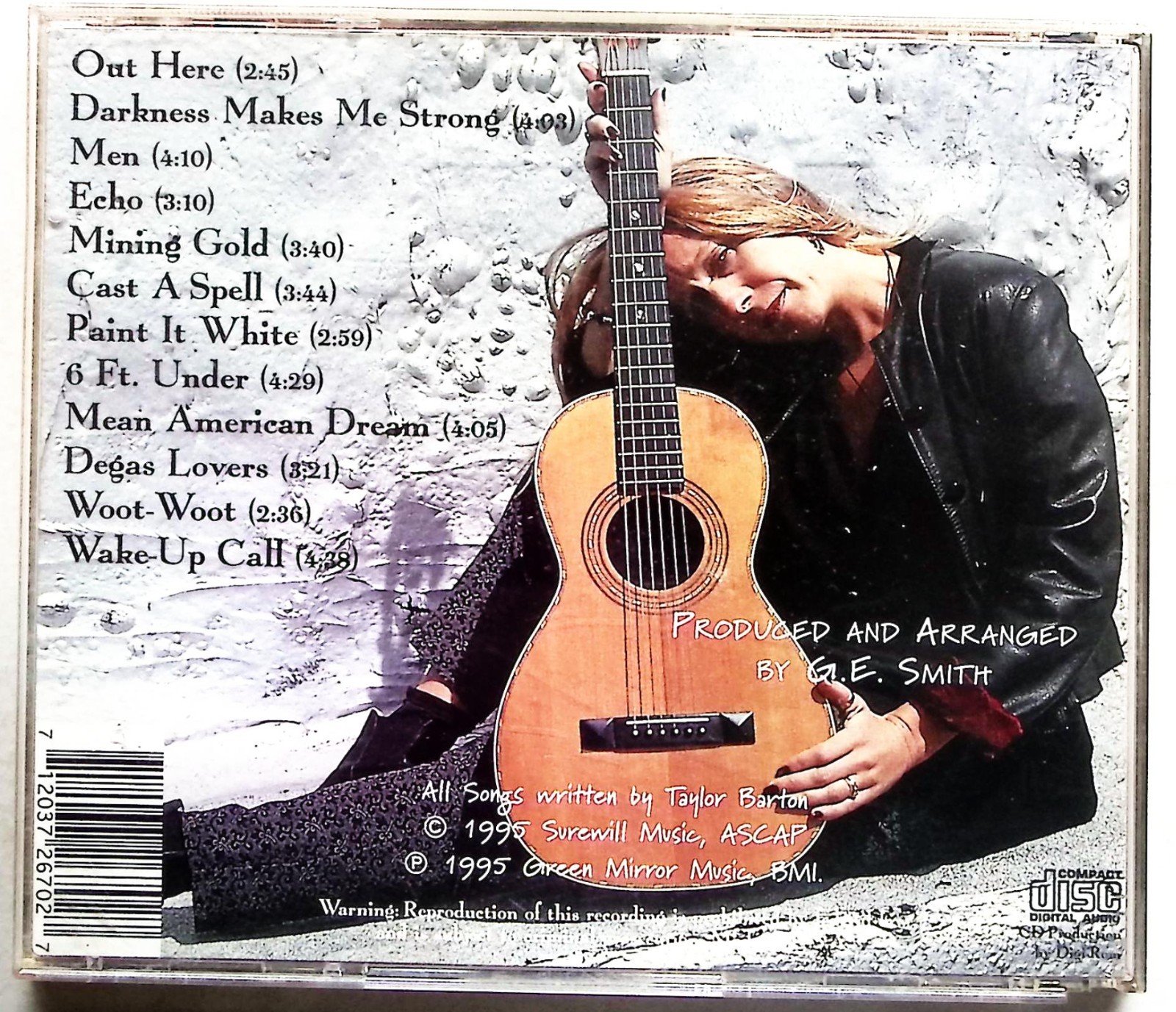 GENERIC BLONDES MEAN AMERICAN DREAM GREEN MIRROR CD 7039