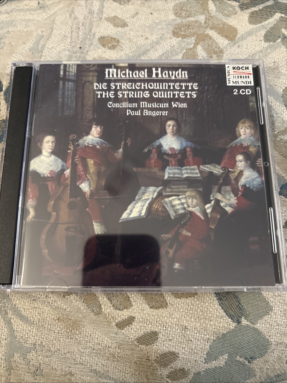Michael Haydn-The String Quintets - Concilium Musicum / Angerer -2xCD-VG-OOP