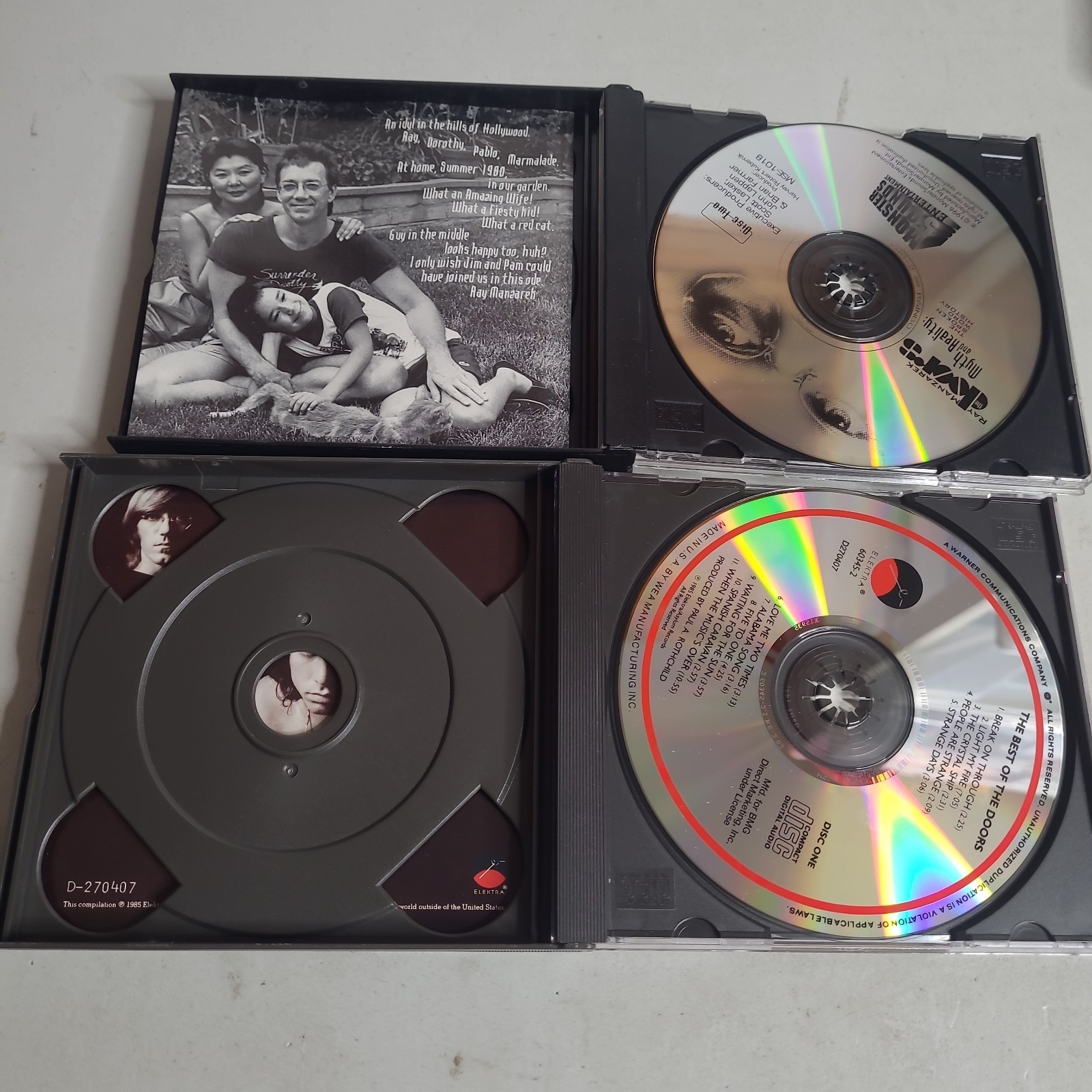 The Doors Large 12 CD Lot Instant Collection Studio Albums Best Of Live More