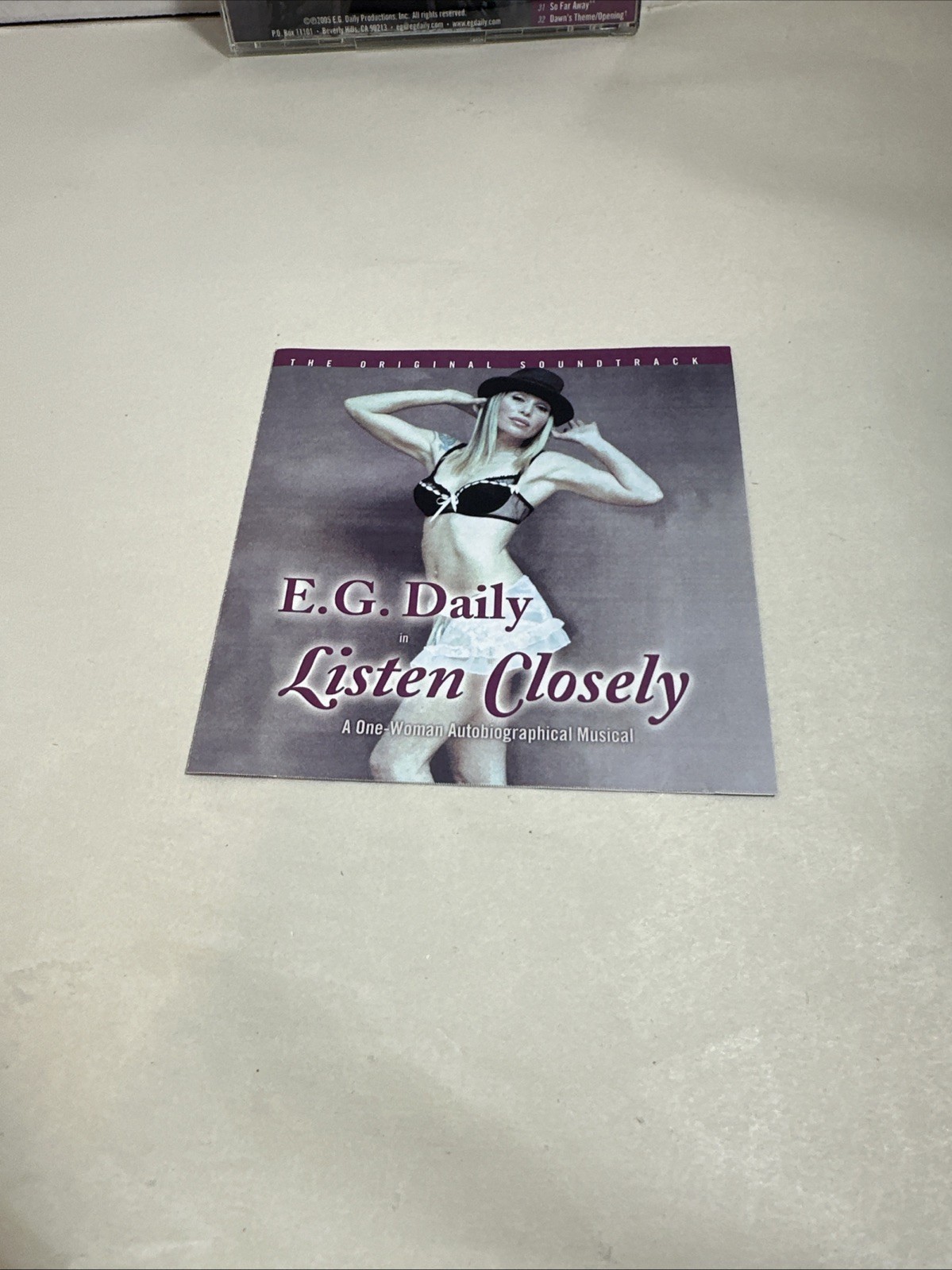 EG Daily - Listen Closely - CD - htf CD