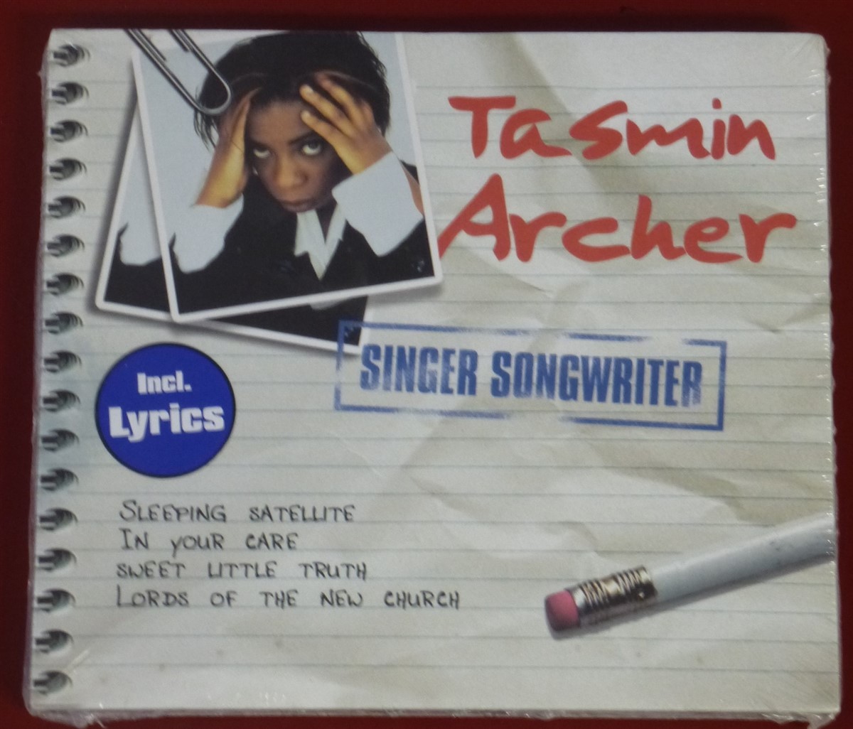 CD Singer Songwriter by Tasmin Archer NEW SEALED